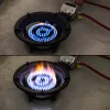 Aragaz Portabil din Fontă cu Aprindere Piezoelectrică și Putere de 8,5 kW pentru Butan/Propan