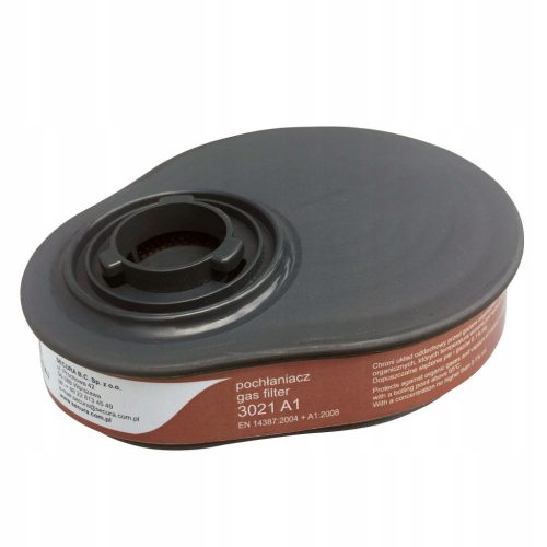 Filtru de Gaz Absorbant Secura 3021 A1 pentru Protecție împotriva Substanțelor Chimice