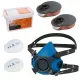 Set Complet Semi-Mască pentru Vopsire SECURA 3100 LAK cu Absorbante 3021 A1