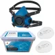 Mască de Protecție împotriva Prafului Secura 3100 DUST cu Filtru SECAIR 3000.03 P3 R