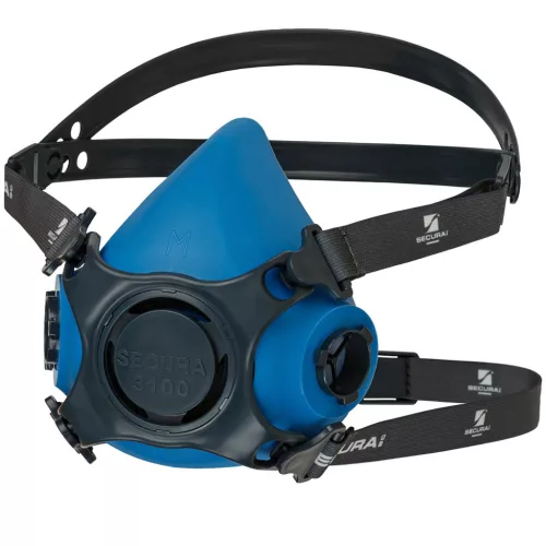 Mască de Protecție împotriva Prafului Secura 3100 DUST cu Filtru SECAIR 3000.03 P3 R