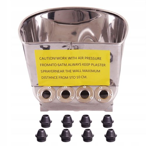 Mașină de Tencuit Pneumatică pentru Tavane cu 12 Duze Metalice TC Technic D011B