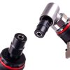 Set Profesional de Polizor Pneumatic și Polizor de Unghi cu Accesorii, 50mm și 75mm, Compatibil cu Tije de 6mm - TC Technic AT-703432-32K