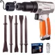 Ciocan Pneumatic cu Impact TECHNIC AT-2080NR, 5 Dălți, Suport Rotativ, Mâner Cauciucat