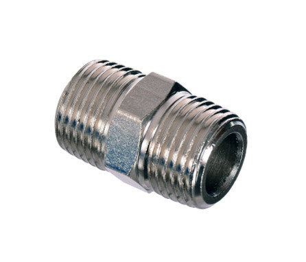 Nipel Pneumatic Cromat 1/4" (6.35 mm) pentru Conectare Elemente Pneumatice