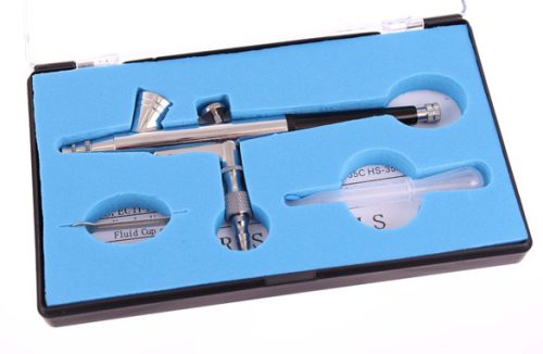 Airbrush de Modelare de Precizie 0,2 mm HS-35 cu Control Dublu-Acțiune