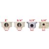 Bloc Complet de Pregătire Aer - Filtru, Separator de Apă, Ungător 1/2" Technic yYQFC4010-04, 40 Microni