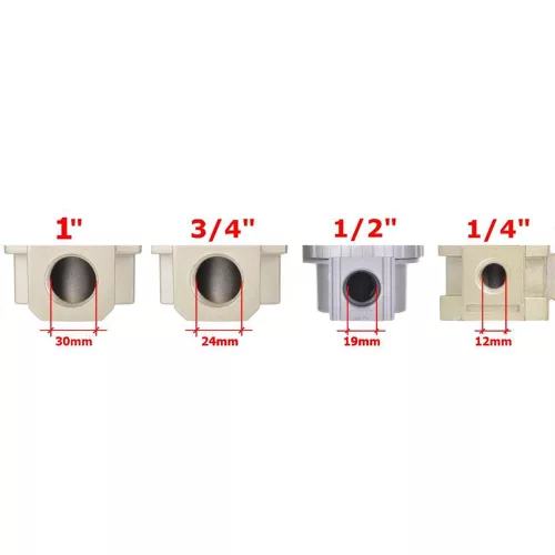 Reductor de Presiune AR5000-10 cu Manometru de 1 Inch pentru Compresor