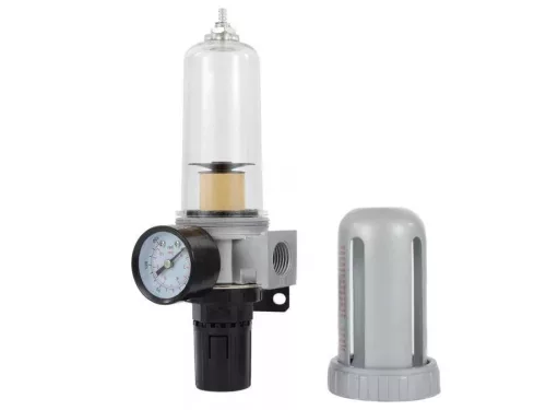 Unitate de Pregătire a Aerului pentru Profesioniști în Pictură - Filtrare de 40, 5 și 2 microni, Debit 4000 l/min, Presiune Maximă 0-10 Bari