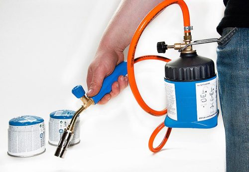 Set Pistol de Lipit Profesional cu 2 Cartușe de Gaz CFH LM3000 52170