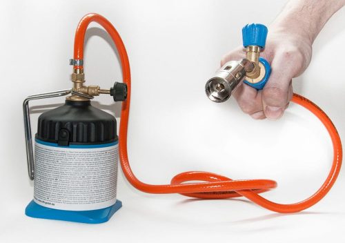 Set Pistol de Lipit Profesional cu 2 Cartușe de Gaz CFH LM3000 52170