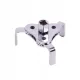Cheie pentru Filtru de Ulei cu 3 Brațe TC Technic LT-A1080, Interval 60-110 mm, Compatibilă cu Chei 12,7 mm, 9,5 mm
