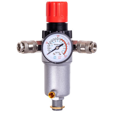 Reductor de Aer AG4000-04 1/2" cu Filtru pentru Compresor, Capacitate 4000 l/min, Filtrare 0,04 mm, Presiune de Operare 0-10 bar, Presiune Maximă 15 bar