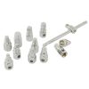Set Chei pentru Scurgerea Uleiului, 12 Piese, TC Technic LT-A1151, în Valiză de Plastic
