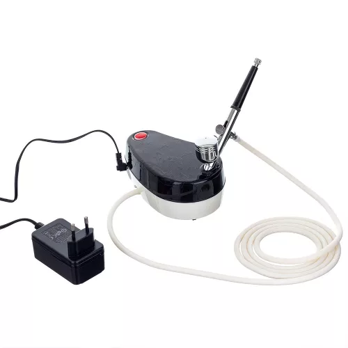 Set Aerograf Compresor HS07AC-SK pentru Pictură Corporală și Modelism