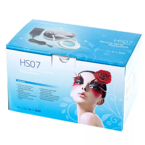 Set Aerograf Compresor HS07AC-SK pentru Pictură Corporală și Modelism