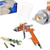 Pistol de Pulverizare Auarita H-827 HVLP Gold 1,4 mm - Profesionist pentru Vopsire de Precizie