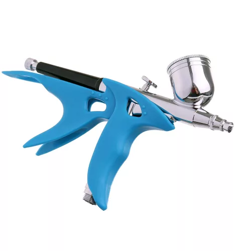 Suport Ergonomic pentru Aerograf BD-420 cu Mâner și Filet 1/8", Compatibil cu Modele Diverse