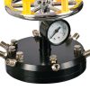 Suport Profesional Aerograf cu Reductor și Distribuitor "CAROUSEL" BD-18, 8 Locuri, Făcut din Metal și Plastic
