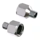 Adaptor pentru Aerograf pentru Compresor Mare BD-A4, Metalic, 1/8'' la 1/4''