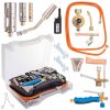 Set Profesional de Lipit cu Valiză CFH TF2000 52055, 16 Piese, Propan/Butan