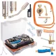 Set Profesional de Lipit cu Valiză CFH TF2000 52055, 16 Piese, Propan/Butan
