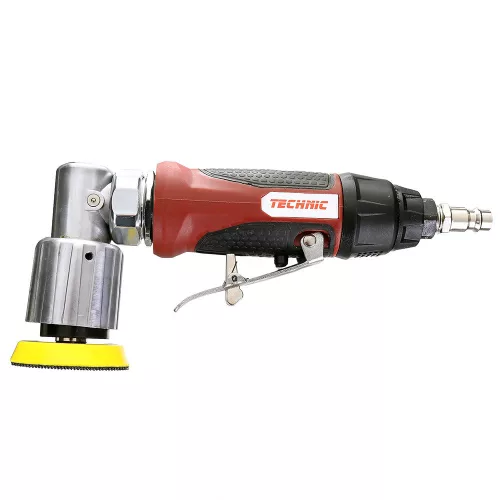 Polizor unghiular pneumatic compact cu reglaj de turație, discuri de șlefuit de 50 mm, Technic AT-7037bn