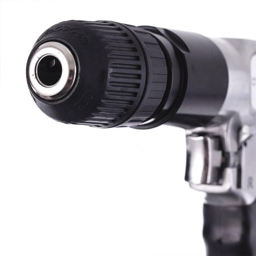 Bormașină Pneumatică cu Mandrină Auto-Blocantă Technic AT-4031KLB, Presiune de Lucru 6,3 bar, Consum de Aer 169 l/min, Viteză de Rotație 1800 rpm, Conector Aer 1/4", Mandrină 0,8-10 mm