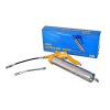 Pistol Pneumatic pentru Lubrifiere cu Cartușe Technic AT-6036, Extensie Metalică 90 mm și Flexibilă 260 mm, Capacitate Rezervor 500 ml