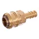 Conector Rapid Pneumatic din Alamă pentru Furtun de Aer de 10 mm, Tip Conexiune TYP26