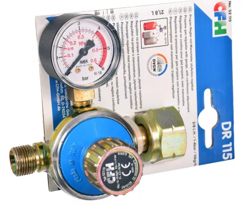 Regulator Presiune pentru Butelii Propan-Butan, Nyomásszabályzó 1-4 Bar CFH 52115