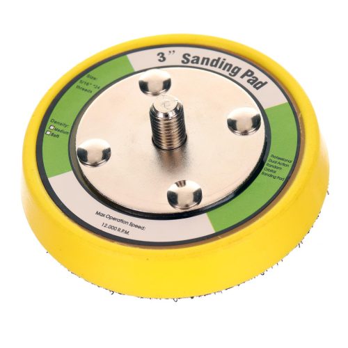 Tăbliță cu Arici pentru Șlefuitoare Pneumatice, Filet 5/16", Diametru 75 mm - Textură Moale