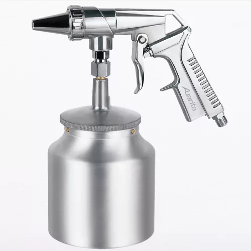 Pistol de sablare cu rezervor Auarita PS-4, aluminiu, capacitate 1000 mililitri