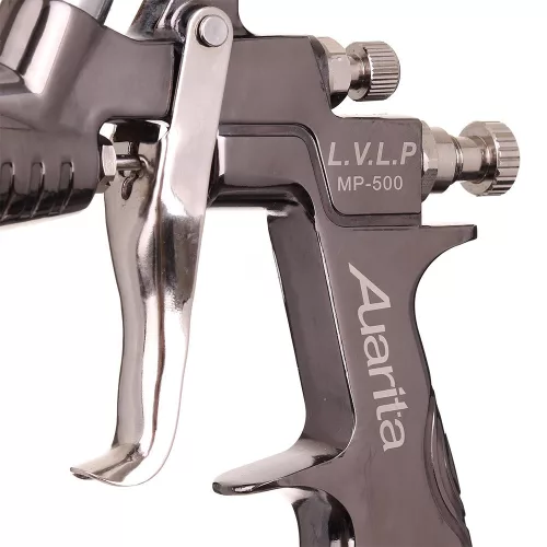 Pistol de Pulverizare Auarita MP-500 LVLP 1,4 mm cu Furtun Compatibil și Rezervor 600 ml