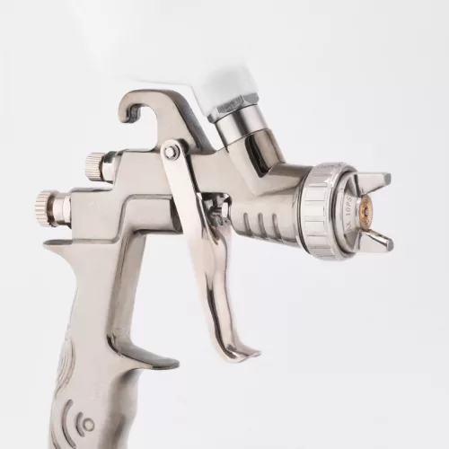 Pistol de Pulverizare Auarita MP-500 LVLP 1,7 mm cu Furtun de Aer și Rezervor 600 ml