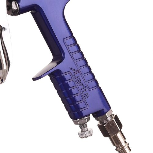 Pistol de Pulverizare Auarita H-827 HVLP Albastru 1,4 mm - Duza din Oțel Inoxidabil