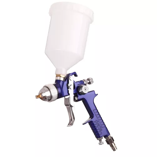 Pistol de Pulverizare Auarita H-827 HVLP Albastru 1,8 mm, Oțel Inoxidabil, 600 ml