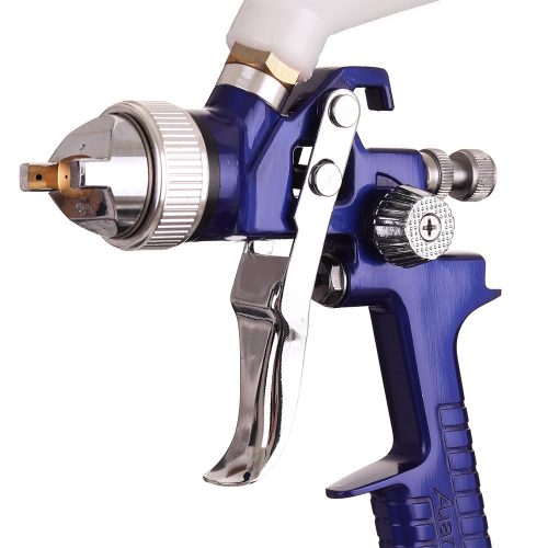 Pistol de Pulverizare Auarita H-827 HVLP Albastru 2,5 mm - Profesional pentru Vopsire cu Furtun de Aer