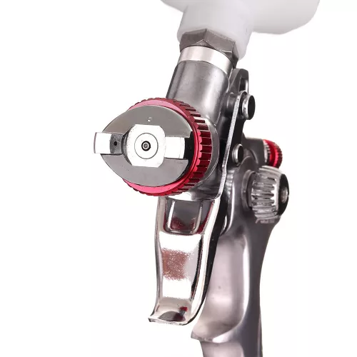 Mini Pistol de Pulverizare Auarita H-887 HVLP 0,5 mm cu Furtun de Aer 6,35 mm, pentru Retușuri Precise