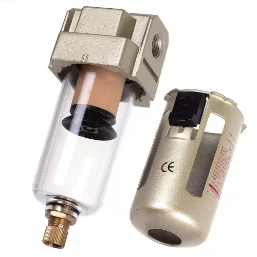 Filtru de Aer Dehidrator AF3000-02, 1/4", pentru Sisteme Pneumatice
