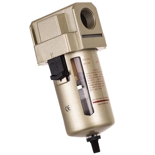 Filtru Separator Dehidrator Automat AF4000-04D cu Descărcare Automată, 1/2", pentru Sisteme Pneumatice