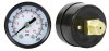 Manometru Compact din Metal cu Diametru de 40mm și Conexiune 1/8", Interval 0-10 bar, Model Y40-1-ET
