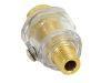 Mini Distribuitor de Lubrifiant pentru Unelte Pneumatice Technic AL-2, 57 mm, Conector 1/4" (6.35 mm)