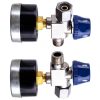 Reductor cu Manometru pentru Pistoale de Vopsit Auarita MR-2, Conexiuni Filet 1/4"M x 1/4"M, Presiune 0-10 bar