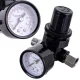 Reductor cu Membrană cu Manometru pentru Pistoale de Pulverizare TC Technic YQ-02 1/4"