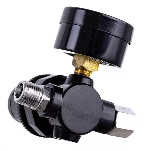Reductor cu Membrană cu Manometru pentru Pistoale de Pulverizare TC Technic YQ-02 1/4"