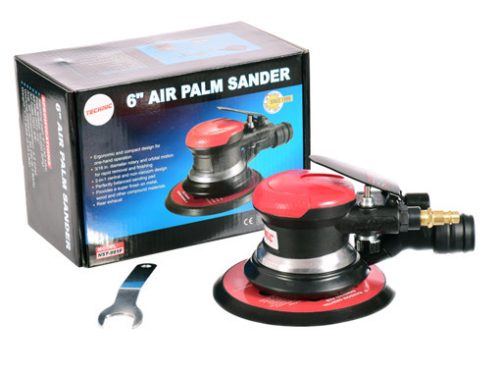 Șlefuitor Orbital Random cu Aer Comprimat și Extractor de Praf, 150mm - Model NST-991F