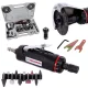 Unealtă Pneumatică de Tăiere și Șlefuire Dreaptă TC Technic AT-012BK, Compatibilă cu Accesorii de 3 și 6 mm