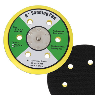 Disc cu arici pentru polizoare pneumatice, filet 5/16", diametru 150 mm - moale