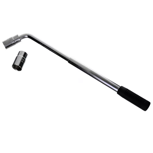 Cheie Telescopică pentru Roți SK1780 cu Adaptoare 17-19-21-23 mm din Oțel Crom-Vanadiu